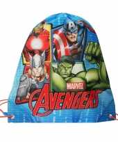 Avengers gymtas voor kinderen 44 cm