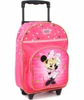 Disney minnie mouse trolley reiskoffer rugtas voor kinderen