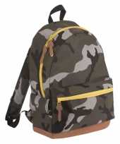 Junior camouflage schooltas rugtas rugzak 42 cm