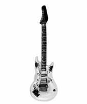 Opblaasbare gitaar wit 106 cm