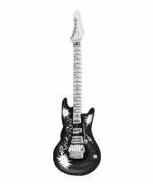 Opblaasbare gitaar zwart 106 cm
