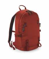Rode rugzak rugtas voor wandelaars backpackers 20 liter