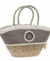 Strandtas ibiza 50 x 52 cm